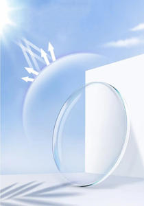 Lenti ottiche di fabbrica di vendita calda bianco 1.56 lenti a visione singola uv 420 blue cut lens HMC EMI - Product Image 5