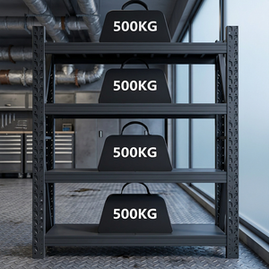Colonnes de rayonnage ajustables pour entrepôt, atelier industriel, équipement de stockage et de tri stable pour marchandises en vrac - Product Image 1