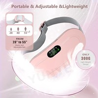Ceinture de massage électronique vibrante pour le ventre et les règles avec compresse chaude pour soulager les douleurs menstruelles