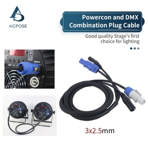 Productos de Tendencia 2025, Nuevas Llegadas, Cable LED DMX de 3 Pines, Cable de Alimentación Powercon Plus de Varias Medidas - Product Image 2