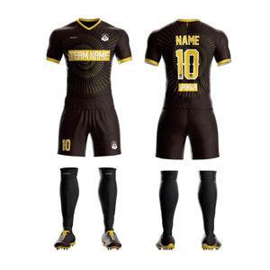 Maglia da <span class=keywords><strong>Calcio</strong></span> Personalizzata HENGYU per Uomo - 100% Poliestere con Stampa in Sublimazione, Uniforme da <span class=keywords><strong>Calcio</strong></span> con Nomi e Numeri della Squadra - Product Image 6
