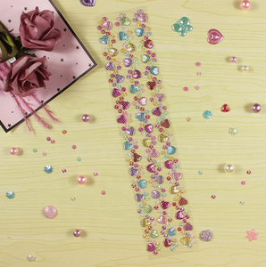 Autocollants auto-adhésifs en cristal diamant Bling strass Diy - Product Image 2