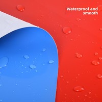 Cuir artificiel PVC imperméable pour bagages et accessoires, cuir verni brillant adhésif sans plis