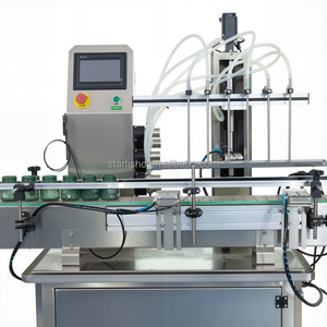 Machine de remplissage de liquides fiable à pompe magnétique 4 têtes, 50 ml-1 L, précision ±1 %, garantie 1 an pour usage alimentaire, chimique et commercial - Product Image 6