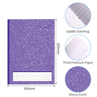 Beliebtes 80-Blatt-Notizbuch 200x148mm Liniertes Schulheft für Schüler Philippinen