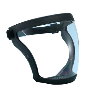 Mascarilla facial reutilizable de plástico, protector facial antiniebla para protección, mascarilla de seguridad HD transparente, PPE, venta al por mayor - Product Image 6