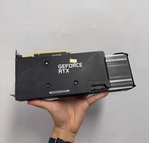 การ์ดจอเกมมิ่งมือสอง RTX 3060Ti 8GB GDDR6 256Bit พัดลมสามตัว สำหรับเล่นเกมบนพีซี รองรับ Ray Tracing และ DLSS2 สำหรับการเรนเดอร์วิดีโอ - Product Image 2
