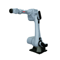 Brazo Robótico ONA Personalizado de 6 Ejes y 600 kg, Programable por PLC, 2340 mm, Radio de 1.7 m, Fresadora con Certificación CE, Color Gris, para Soldadura