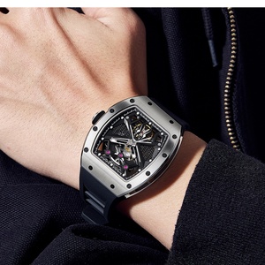 Reloj Mecánico de Moda para Hombre, Reloj Mecánico Tourbillon, Relojes Mecánicos Auténticos, Regalos Empresariales para Hombre - Product Image 4