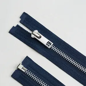 YAB Manufacturer Decorative 5# Garment and Home Textile Close-End Garment Metal Zip Zipper