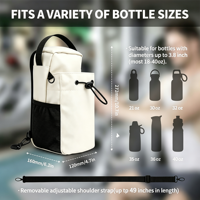 Sac de sport magnétique professionnel, bandoulière réglable, léger, durable, sac bandoulière imperméable blanc
