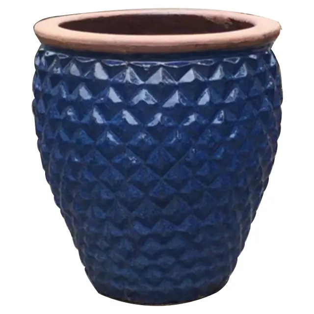 Pot de fleurs en céramique émaillée à la main, pot d'extérieur pour jardin en céramique de qualité supérieure, offre spéciale, prix direct d'usine