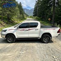 Autocollants personnalisés pour carrosserie de voiture Toyota Hilux 2016-2020, bande de couleur, accessoires décoratifs pour voiture
