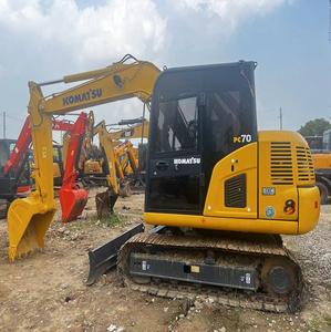 2023 Komatsu เครื่องขุด PC70-8ขนาดกลางของญี่ปุ่นเครื่องจักรมือสองเครื่องยนต์ราคาถูกเป็นส่วนประกอบหลัก - Product Image 1