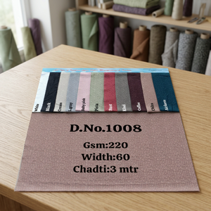 Tissu en polyester tricoté résistant à l'eau de qualité supérieure, 220 GSM, 60 pouces de large, motif gaufré, textile pour vêtements et ameublement - Product Image 2