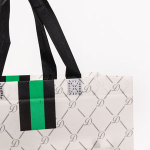 Zware Custom Herbruikbare Milieuvriendelijke Opvouwbare Niet-Geweven Draagtas Duurzaam Waterdicht Pp Gelamineerd Niet-Geweven Boodschappentassen - Product Image 2