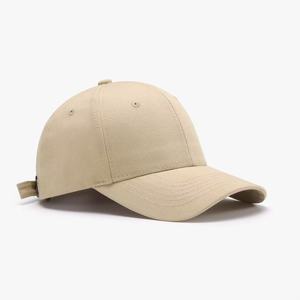 Casquette de baseball personnalisée brodée en pur coton, séchage rapide, design 5 panneaux, couleur unie, visière structurée, taille pour grandes têtes - Product Image 4