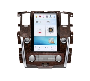 Bán buôn 13.6 ''<span class=keywords><strong>Android</strong></span> Car đài phát thanh DVD Player gỗ màu cho Nissan tuần tra y61 với đài phát thanh phiên bản thấp - Product Image 1