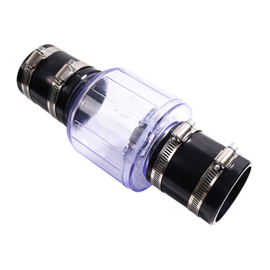 <span class=keywords><strong>Clapet</strong></span> anti-retour silencieux pour pompe de puisard d'eaux usées, submersible, 2 pouces, avec colliers de serrage ABS, compatible avec une ouverture de 7-1/4 pouces sur tuyau <span class=keywords><strong>PVC</strong></span> Schedule <span class=keywords><strong>40</strong></span> de 2 pouces, manuel - Product Image 3