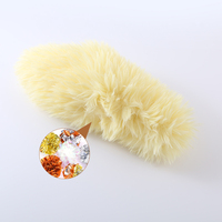 Nouvelle peluche cataire chat oreiller ovale chat oreiller grignoter jouet pour animaux de compagnie coloré queue chat jouet