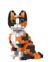 Katzen-Bausteine Großhandel Konstruktionssets Ziegelstein-Modelle Lernspielzeug STEM DIY Benutzerdefinierte Miniatur-Actionfiguren für Kinder