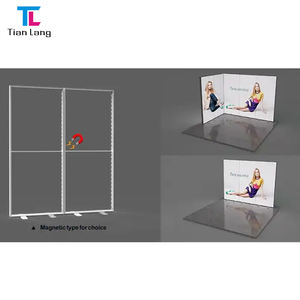 TIANLANG กล่องไฟ SEG กรอบแสดงสินค้าบูธอลูมิเนียมโปรไฟล์ Lightbox ผ้า SEG กล่องแสดงฉากหลัง - Product Image 5