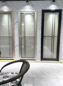 Matériaux <span class=keywords><strong>de</strong></span> construction Portes à battants en aluminium dans une maison moderne <span class=keywords><strong>Cadre</strong></span> <span class=keywords><strong>de</strong></span> porte en aluminium et verre <span class=keywords><strong>de</strong></span> haute qualité sur mesure - Product Image 4