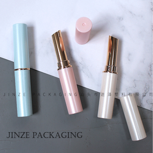 Jinze <span class=keywords><strong>Custom</strong></span> <span class=keywords><strong>Made</strong></span> Slim <span class=keywords><strong>Lipstick</strong></span> Trường Hợp Lip Balm Container Bao Bì Hai Kích Thước - Product Image 3
