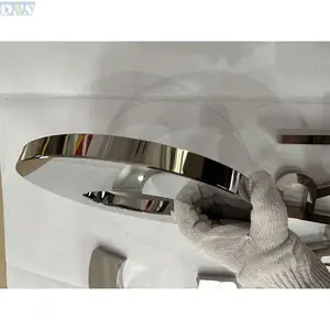 Fine Grinding Metal Letters And Decorative Metal Silver Mirror Stainless Steel With Good Price