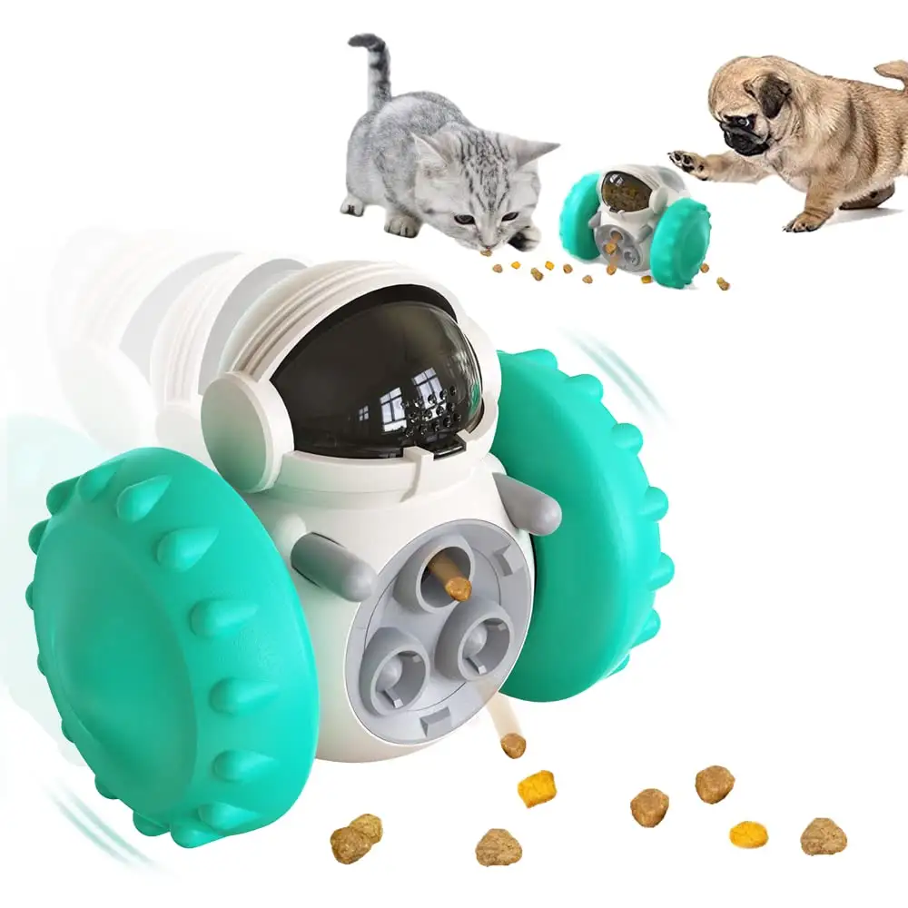 Jouet puzzle pour chien et jouets à mâcher interactifs à alimentation lente pour petits et moyens animaux de compagnie