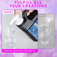 LEQU Vente en gros OEM/ODM Kit de résine époxy transparente 1L A et 1L B 1:1, faible odeur, sans bulles, haute brillance, coopération agences