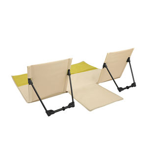 Silla plegable para césped de doble Persona, silla de playa plegable, reclinable para <span class=keywords><strong>el</strong></span> sol, silla de salón de playa, respaldo, silla de playa plegable - Product Image 4