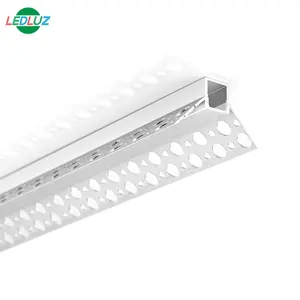 ALP069-R 12.5 Mm Internal Sudut Drywall Profil Langit-langit untuk Strip LED