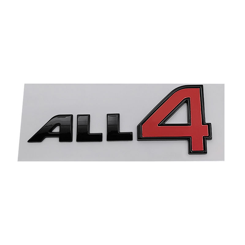 Negro brillante Rojo