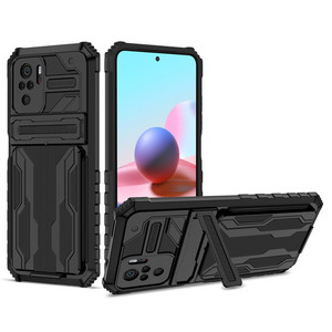 TPU + PC custodia per armatura con Slot per schede ibrida 2 in 1 per Redmi <span class=keywords><strong>Note</strong></span> 10 4G <span class=keywords><strong>Note</strong></span> <span class=keywords><strong>10S</strong></span> <span class=keywords><strong>Cover</strong></span> posteriore - Product Image 3