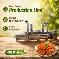 Machine à gaufres et frites entièrement automatique KLD, ligne de production de frites et de chips