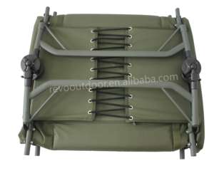 Cama de <span class=keywords><strong>Pesca</strong></span> Plegable con 6 Patas, Patas para Lodo, Acolchado de Felpa, Estructura de Acero, Cómoda - Product Image 1