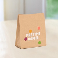 Sachet Doypack Gris Mat avec Fermeture Ziplock, Personnalisable avec Logo, en Mylar, pour Café, Snacks et Grains
