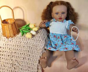 Muñeca de Silicona de Cuerpo Completo R&B de 26 Pulgadas, Bonecas Bes Regenerated, Realista, para Niños Pequeños, Estilo <span class=keywords><strong>Lol</strong></span> - Product Image 3