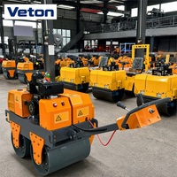 Mini-compacteur routier Smooth Control 550 kg avec force vibratoire de 30 kN pour des résultats uniformes de compactage de l'asphalte et du sol