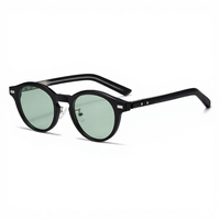 Lunettes de soleil rétro 2026 unisexe, monture TR90, verres PC, protection UV400, lunettes colorées, vente en gros, logo personnalisé