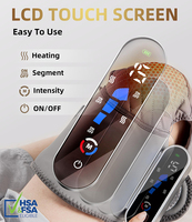 Masseur Sunmaxx 3D cuisse-mollet jambe et genou avec circulation de la pression d'air et de la chaleur Vibration et thérapie rouge Contrôle de la synchronisation Certifié CE