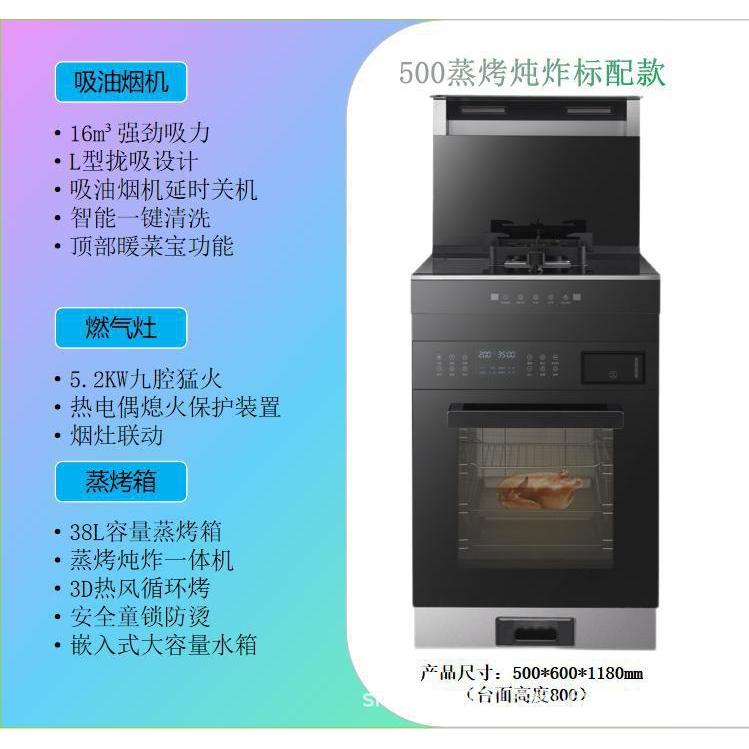 Four à vapeur pour cuisinière à gaz de 50 cm