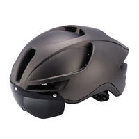 Casque de vélo VICTGOAL pour adultes, hommes et femmes, visière solaire UV, protection faciale, casque de vélo de route, casque de descente, casque d'extérieur