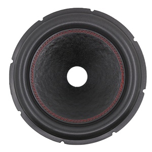 Conos de Papel para Altavoces de 12 Pulgadas de Alta Calidad OEM ODM, Borde de Espuma para Audio Profesional, Cono de Papel Negro Prensado o Sin Prensar - Product Image 1