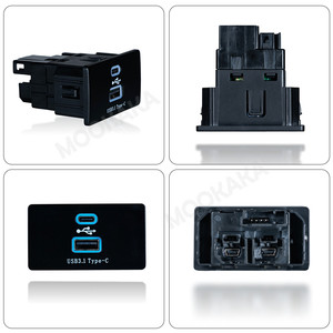 Module d'interface multimédia double USB pour <span class=keywords><strong>mise</strong></span> à niveau CarPlay sans fil automatique pour <span class=keywords><strong>Ford</strong></span> F150 Explorer Edge Lincoln Accessoires <span class=keywords><strong>Sync</strong></span> 3.4 - Product Image 5
