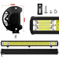 Lampu LED Auxiliary Light Bar Offroad 5" 9" 12" 17" 20" 25" 30" Lampu Truk Lampu Kerja Lampu Kabut Lampu Mengemudi untuk Jeep Grand Cherokee