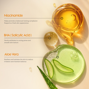 เซรั่มบำรุงผิวหน้าสูตรเฉพาะ ช่วยกระชับรูขุมขน ด้วย <span class=keywords><strong>BHA</strong></span> ไนอะซินาไมด์ ลดเลือนริ้วรอย ผสมว่านหางจระเข้ ควบคุมความมัน - Product Image 3