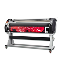 Machine à plastifier automatique LF1700-D1, format large 1630 mm (64'') pour film et bois, plastifieuse à rouleaux à chaud haute précision