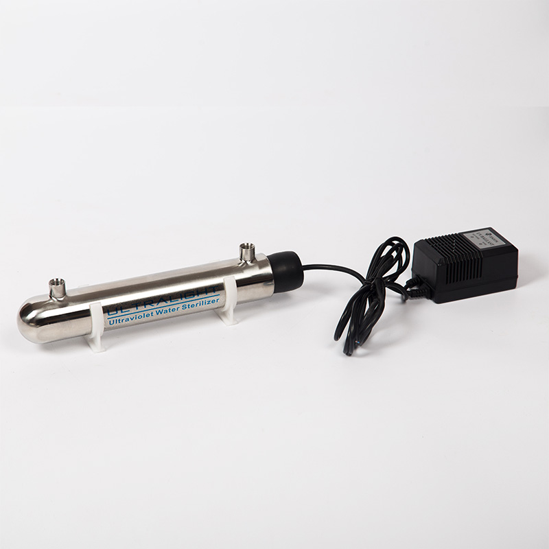 CE/ISO положительные мешки для очистки сточных вод 1GPM UV-12w УФ водный стерилизатор для очистки воды